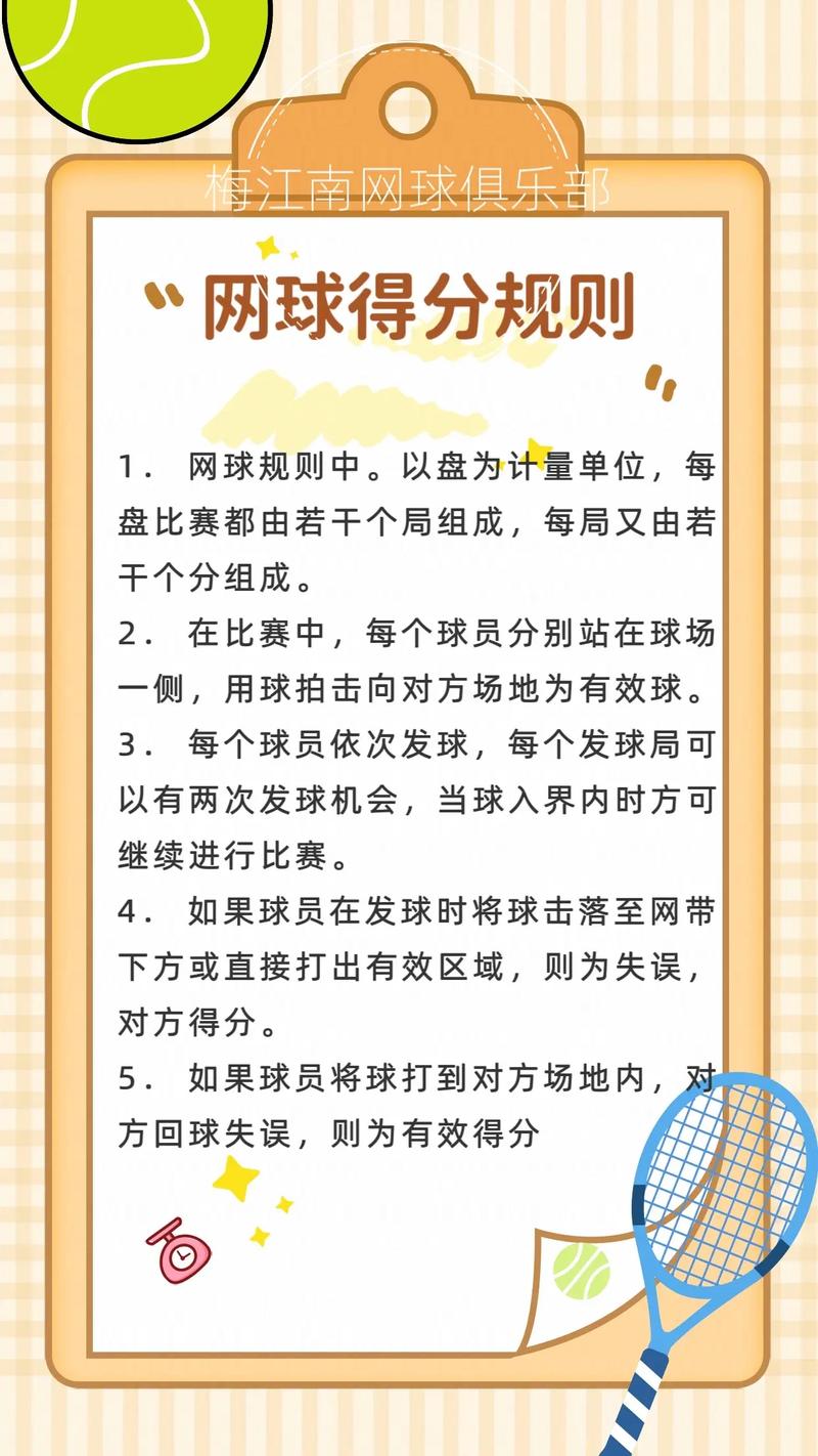 最新网球规则详解，全面步骤指南