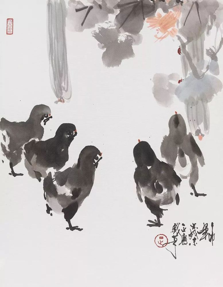 探索现代鸟卷绘画的艺术魅力，最新画鸟卷赏析